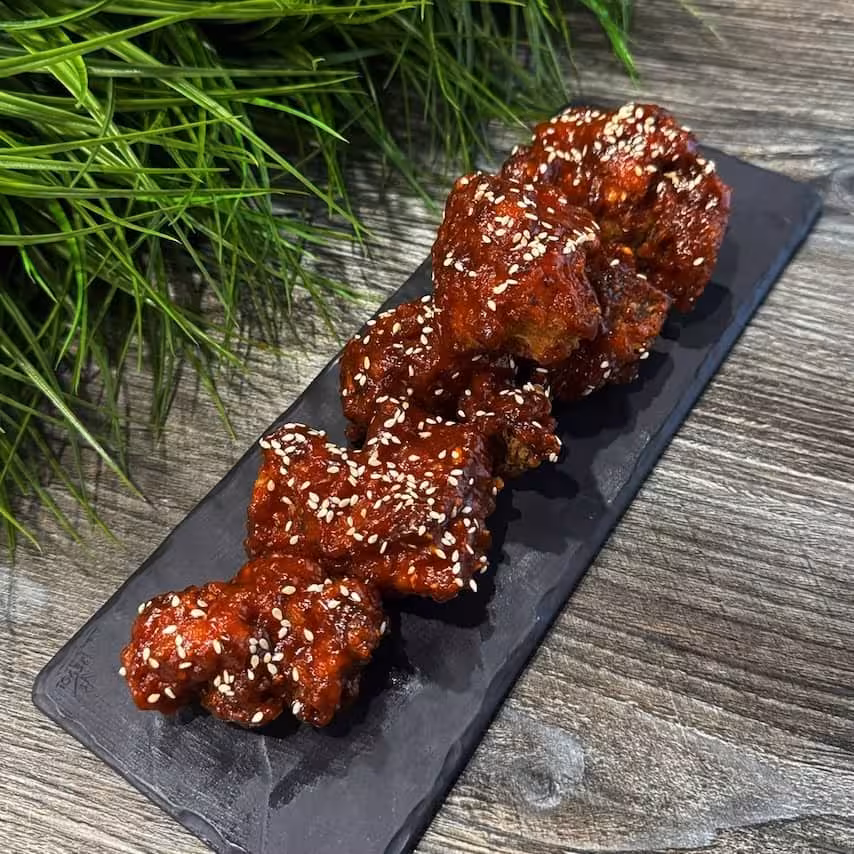 Фото Бедрышки в остром соусе BBQ